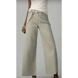NWT Size 31 - Anthropologie The Ettie High-Rise Crop Wide-Leg Jeans (NWT US$ 98)